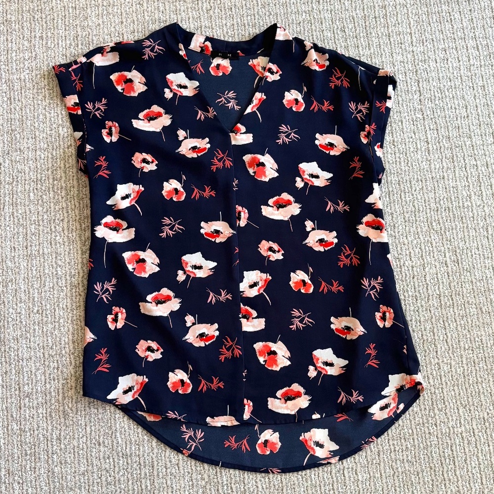 Pleione floral blouse, Size S